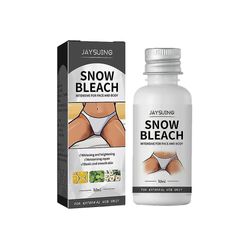 Glowhite Snow Bleach Cream, Skin Lightening Cream for intime områder