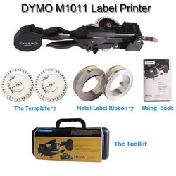 Ronaldo Dymo Rhino M1011 Manuel mærkningsmaskine DYMO 1011 Metal Labeller Printer Prægning Etiketmaskine Type