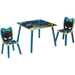 Aseta sohvapöytä 2 tuolilla Batman Monivärinen