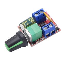 Mini 5a pwm max 90W dc motorhastighedsstyringsmodul 3v 6v 12v 24v 35v hastighedskontrolkontakt førte lysdæmper