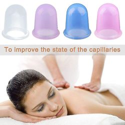 Ny Silikone Massage Vakuum krop og Facial No.1 Cup Anti Cellulite Cupping