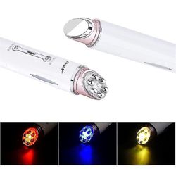 Mikasa 2 I 1 Facial Eye Massager Oppustet Mørk Cirkel Remover Eye Roller|home Brug Beauty Devices