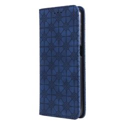 Gangxun Kompatibel med Samsung Galaxy A32 5g taske læder magnetisk flip folio cover tegnebog blå