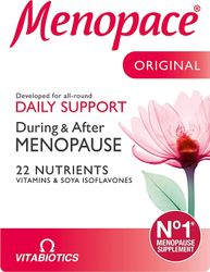 Vitabiotics Vitabiootit, Menopace, 30 tablettia