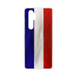 Crazy Kase Hull For Xiaomi Mi Note 10 Lite Souple fransk flag