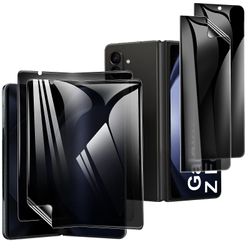 För Samsung Galaxy Z Fold 5 Privacy Screen Protector, Självläkande TPU Utanför &; Insidan Skärmskydd, Anti-rep Full Film 1 set