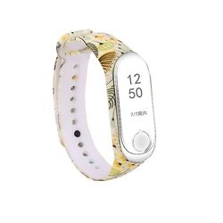 AIR Silikone maling Urbånd mælkebøtte mønster Kompatibel med Mi Band 3