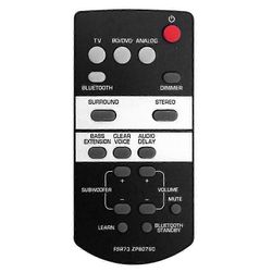 FSR73 ZP80760 Vaihda kaukosäädin yhteensopiva Yamaha Sound Barin kanssa ATS-1050 ATS-1050-R YAS-105 ATS-1050BL SRT-700 ATS Black