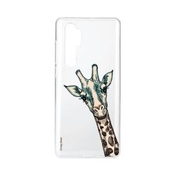 Crazy Kase Hull For Xiaomi Mi Note 10 Lite Blød giraf Hoved