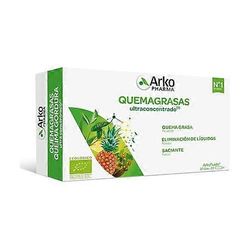 Arkopharma Arkofluido Ultraconcentrated Fat Burner Bio 20 ampoules of 15ml