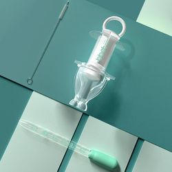 Børn Oral fodringssprøjte til flydende fodring Af barn Oral Feeder med suttehoved Egnet til spædbørn Nyfødte