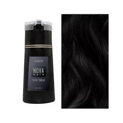 2024 Nova Hair Instant Dye Shampoo - Pysyvä hiusvärishampoo harmaalle peittävyyteen ja eloisille sävyille Musta