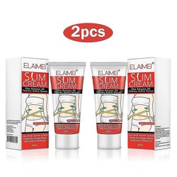 Elaimei Slanking Krem Kroppen Sculpting Cream Massasje Krem-2pc