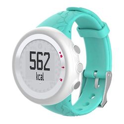 AIR Udskiftning silikone kvinder rem til SUUNTO M1 / M2 / M4 / M5 Mint grøn