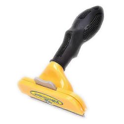 Deshedding Koira Lemmikki Kissan karvat Turkin irtoaminen Trimmeri Hoito Harava Kampa Harja-Hyvä Keltainen Long hair for large dogs