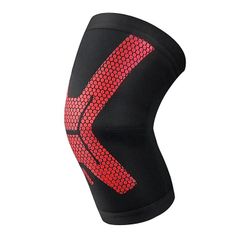 Elastisk kompression knæ støtte ben ærme beskytter foråret gym sports brace basketball volleyball kører knæpude 03 L