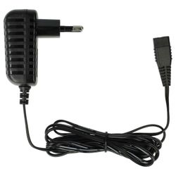 vhbw virtalähde yhteensopiva Moser Genius Wahl Power+, Tondeo Eco L parranajokone, partatrimmeri, hiustenleikkuukone - 180 cm Musta