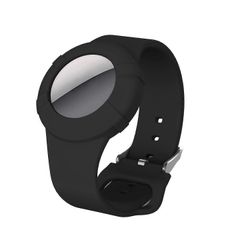 Säädettävä vedenpitävä ranneke Apple AirTag Anti-Lost Bracelet Tracker Locator Case-Musta Monivärinen Black