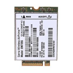 4G LTE -moduuli WWAN langaton kortti HP LT4111 EM7355 Gobi5000 WIFI Sierra Black -mallille Musta