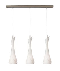 Inspired Lighting Zack Loft Vedhæng 3 Lys E27 Line, Satin Nikkel