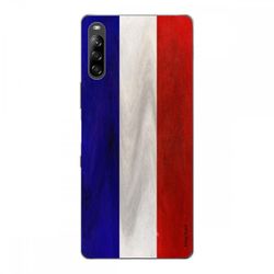 Crazy Kase Hull Til Sony Xperia L4 i silikone fleksibel 1 Mm, fransk flag