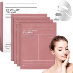 Best Trade 8kpl Biodance Bio-Collagen Real Deep Mask – Collagen Sheet Face Overnight naamio 2 förpackning med 8