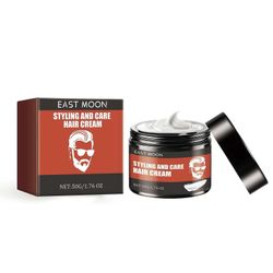 East Moon Strong Hold Hair Cream - Kosteuttava, tuuheuttava, pitkäkestoinen muotoilu miehille - 50g