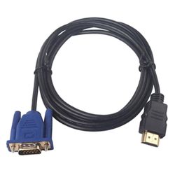1.8/3/5/10m 1080p Hdmi To Vga 15pin uroskaapelisovittimen johto Hdtv Hd Lcd