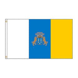90x150cm Kanariansaarten lippu Espanjan autonomiset alueet Bannerin koristelu Sp004