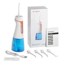 GTMEDIA Uusi vesilanka USB ladattava hammasvesisuihku 200ML vedenpitävä suojaa ikenien terveyttä Irrigator kannettava hampaiden puhdistusaine Super 2