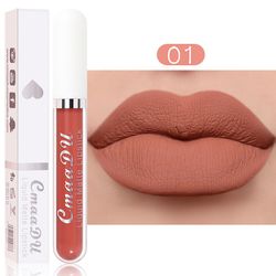 Cmaadu 18 Farge Leppestift Matt Non-stick Cup Vanntett Langvarig Lip Gloss Cmaadu18scc 01