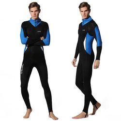 Ruili Mænds Svømning One-piece Diving Suit Surfing Våddragt S016 med hætte m