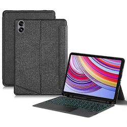 Xiaomi Redmi Pad Pro nahkakotelo tabletin jalustan kansi taustavalon kosketuslevyn Bluetooth-näppäimistöllä