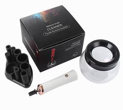 Handuo Makeup børste renere elektrisk skrubber makeup børste renere hvid