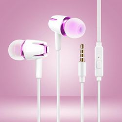 Unbrand Universal 3.5mm kabelforbundet støjreducerende stereo in-ear øretelefontelefon headset med mikrofon til Android-telefon pc musikopkald tilb...