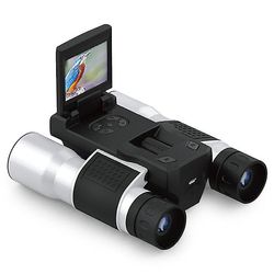 Mickcara 12X32 digital kikkert kamera teleskop 2 tommer roterende LCD-skærm 5MP videofotooptager med til fuglekiggeri fodbold