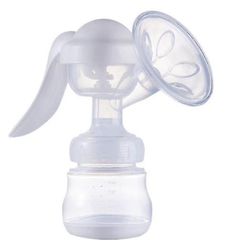 Handuo Kanin Manuel brystpumpe, High Suge Maternal Supplies, Malkning Enhed, Amning Massage hvid