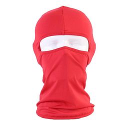 Varychmoo Ski Balaclava Fuld ansigtsmasker Cykler Motorcykel Hjelm Snood Hals Varmere Rød