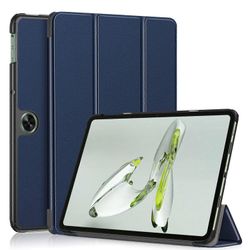 OnePlus Pad Go / Oppo Pad Air 2 / Pad Neo Smart Case PU nahkainen kolminkertainen jalusta tabletin kansi Monivärinen Style B