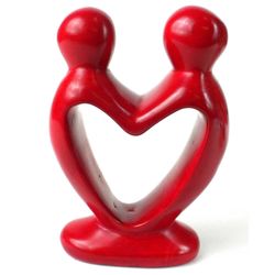 SMOLArt Fedtsten Lovers Heart Red 4 Tommer