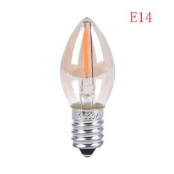 E14/e12 C7 Led Pære 0,5w LED Lampe Led Filament Lys Lysekrone Led Edison Pærer