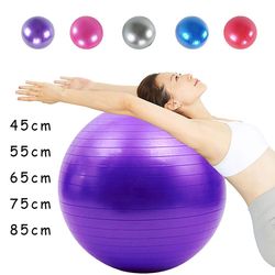 Fortykket eksplosionssikker øvelse Pvc Fitness Balance Balls Yoga Ball 75cm Rød