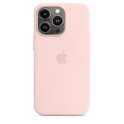 Silikonfodral för iphone 13 Pro Chalk Pink med MagSafe