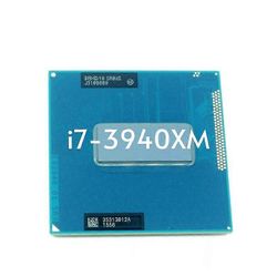 Core i7-3940XM -suoritin - kanta: PGA 988B, 4 ydintä, 8 säiettä, 3,0 GHz, 8 Mt, L3-välimuisti, 55 W.