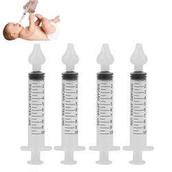 2 laatikon ruisku nenähuuhtelu puhdistettava ja uudelleenkäytettävä silikoninen nenän imukärki (10ml)