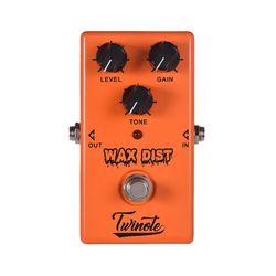 Allbestlife Twinote Wax Dist klassisk distortion guitar effekt pedal britisk stil fuld metal shell med ægte bypass