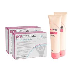 PROCURVES PLUS - x2 kapselia + x2 luonnollista voidetta rintojen stimulointiin ja hoitoon