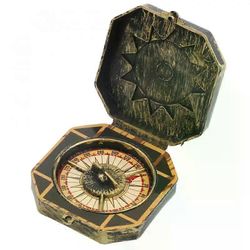 Merirosvo lelukompassi Realistinen muotoilu Laadukas merirosvo aarrekompassi aarteenmetsästykseen Myydyin suunnanhaku