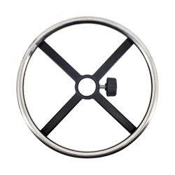 Korvaava pyöreä jalkatuki pubibaarijakkaroille, ruostumattomasta teräksestä valmistetut kestävät osat design-tuoleihin, helppo asentaa 35cm