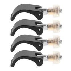 Repputarvikkeet Vaellussauvolukko Ulkoilun harrastajat Vaellus Retkeily Vuorikiipeily 4 sarjaa Musta 5.00X1.70X1.20CM